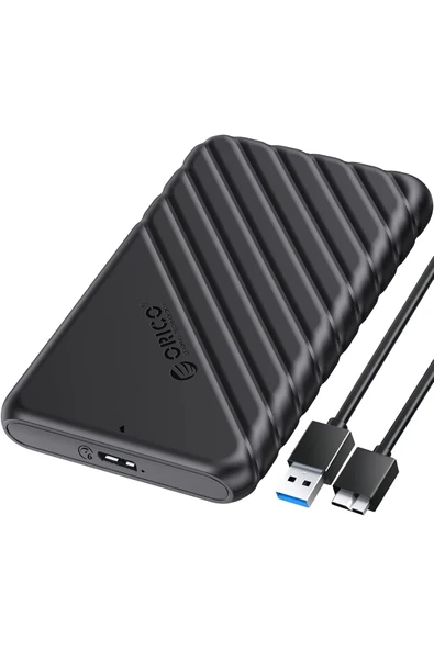 Coverzone 5Gbps USB3.0 2.5 inç Hdd 6TB Max Kapasite Ssd Harici Slim Harddisk Kutusu, 25PW1-U3 ürün görseli 1