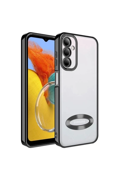 Coverzone Galaxy M14 ile Uyumlu Kılıf Kamera Korumalı Logo Gösteren Colored Z-omega ürün görseli 1