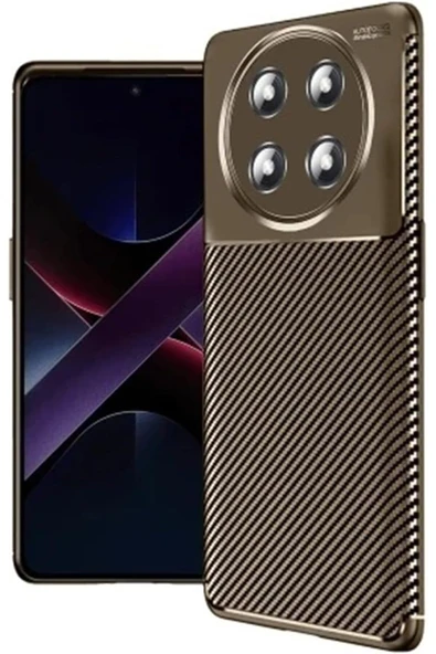 Coverzone Honor Magic 7 Lite ile Uyumlu Silikon Kılıf TPU Negro Silikon Slim Fit Kılıf Karbon Delux Kılıf ürün görseli 1