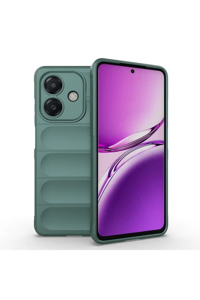 Coverzone Oppo A3 İle Uyumlu Kılıf TPU Oyuklu Arka Yüzey Z-Etnik Esnek O-tto Prime ürün görseli 1
