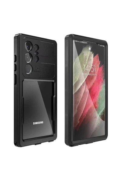Coverzone Samsung Galaxy S23 Ile Uyumlu Su Geçirmez Kılıf Ip68 Sertifika Waterprof 1 Saat 2 Metre Su Sızdırmaz ürün görseli 1