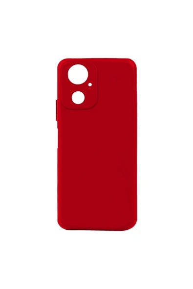 Coverzone General Mobile 23 SE ile uyumlu Kılıf Soft ve pürüzsüz Biye Silikon Kırmızı ürün görseli 1