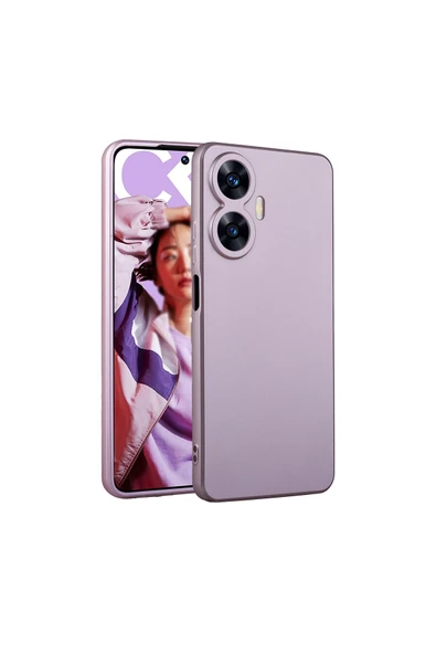 Coverzone Realme C55 ile uyumlu Kılıf Soft ve pürüzsüz Premier Silikon Kapak ürün görseli 1