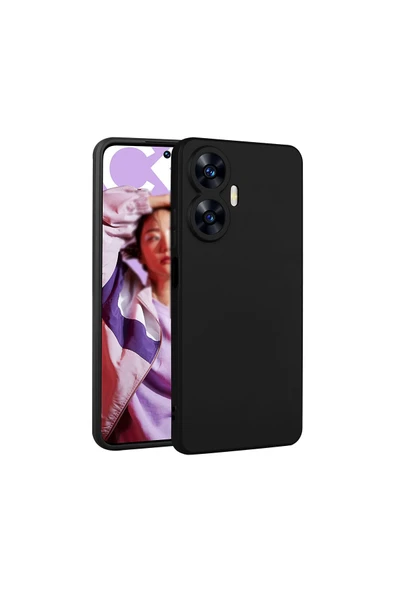 Coverzone Realme C55 ile uyumlu Kılıf Soft ve pürüzsüz Premier Silikon Kapak ürün görseli 1