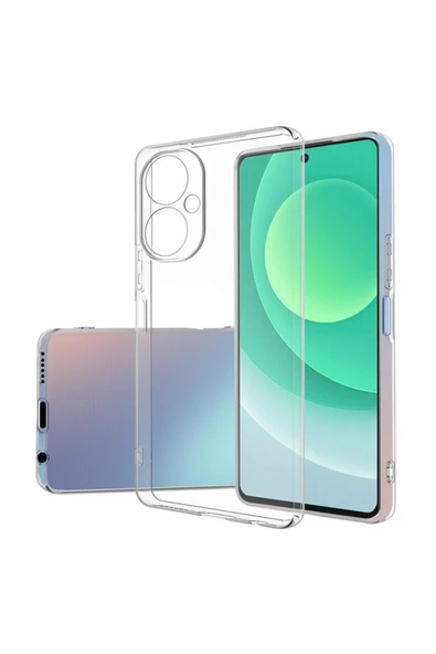 Coverzone Tecno Spark 9 Pro ile uyumlu Kılıf Süper Şeffaf ve pürüzsüz Silikon Kapak ürün görseli 1