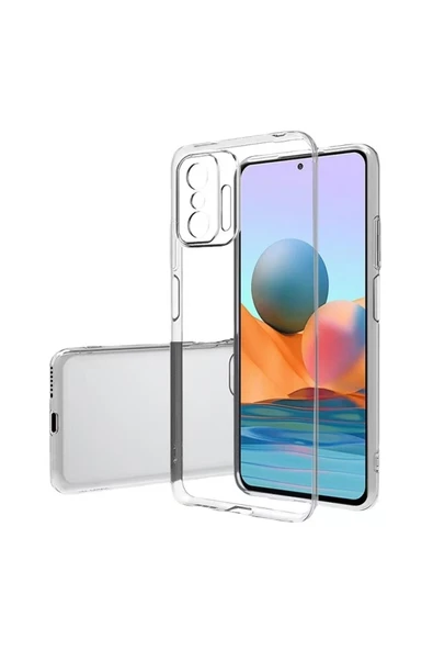 Coverzone Xiaomi Mi 11t Pro 5g Ile Uyumlu Kılıf Süper Esnek Toz, Kirden Koruyan Silikon Süper Şeffaf ürün görseli 1