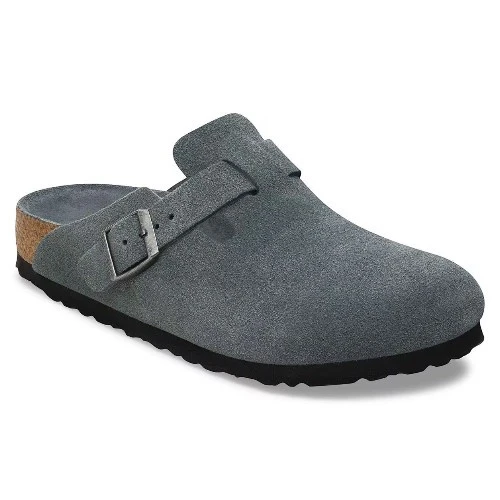 Birkenstock Boston Basalt Gray - Resim 4