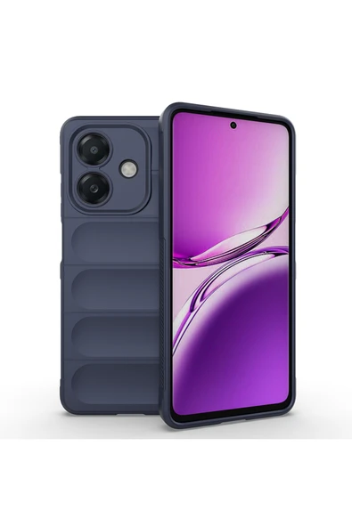 Coverzone Oppo A3 İle Uyumlu Kılıf TPU Oyuklu Arka Yüzey Z-Etnik Esnek O-tto Prime ürün görseli 1