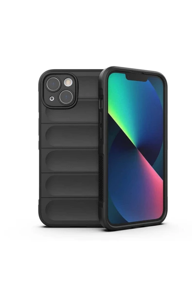 Coverzone iPhone 14 İle Uyumlu Kılıf TPU Oyuklu Arka Yüzey Z-Etnik Esnek O-tto Prime ürün görseli 1