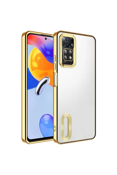 Coverzone Xiaomi Redmi Note 12 Pro 4G ile Uyumlu Kılıf Kamera Korumalı Logo Gösteren Colored Z-omega ürün görseli 1