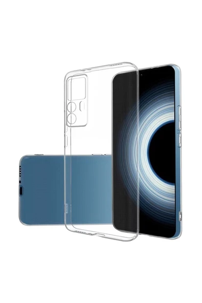 Coverzone Xiaomi Mi 12t 5g Ile Uyumlu Kılıf Süper Esnek Toz, Kirden Koruyan Silikon Süper Şeffaf ürün görseli 1