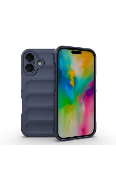 Coverzone iPhone 16 İle Uyumlu Kılıf TPU Oyuklu Arka Yüzey Z-Etnik Esnek O-tto Prime ürün görseli 1
