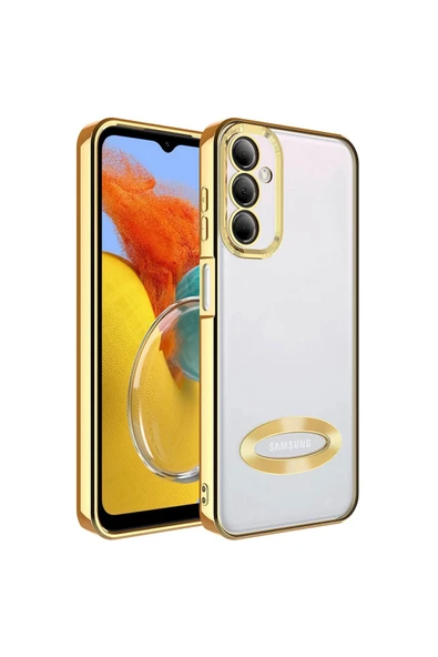 Coverzone Galaxy M14 ile Uyumlu Kılıf Kamera Korumalı Logo Gösteren Colored Z-omega ürün görseli 1