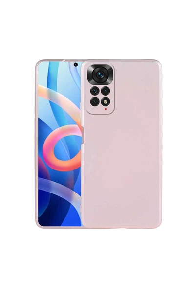 Coverzone Xiaomi Redmi Note 12 Pro 4G Global ile uyumlu Kılıf Premier Silikon Kapak Rose Gold ürün görseli 1