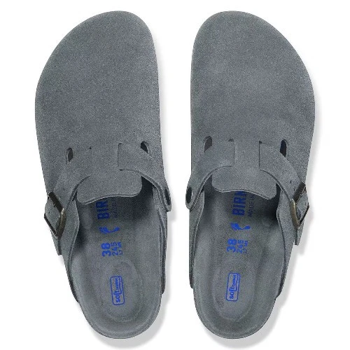 Birkenstock Boston Basalt Gray - Resim 3