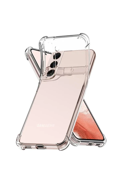 Coverzone Galaxy S22 Ile Uyumlu Kılıf Kamera Korumalı Nitro Anti Shock Silikon ürün görseli 1