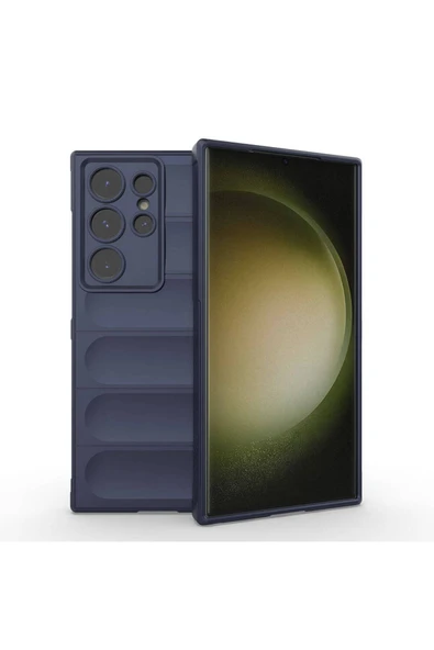 Coverzone Galaxy S24 Ultra İle Uyumlu Kılıf TPU Oyuklu Arka Yüzey Z-Etnik Esnek O-tto Prime ürün görseli 1