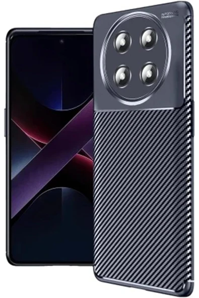 Coverzone Honor Magic 7 Lite ile Uyumlu Silikon Kılıf TPU Negro Silikon Slim Fit Kılıf Karbon Delux Kılıf ürün görseli 1