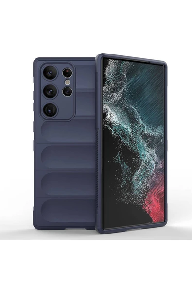 Coverzone Galaxy S23 Ultra İle Uyumlu Kılıf TPU Oyuklu Arka Yüzey Z-Etnik Esnek O-tto Prime ürün görseli 1