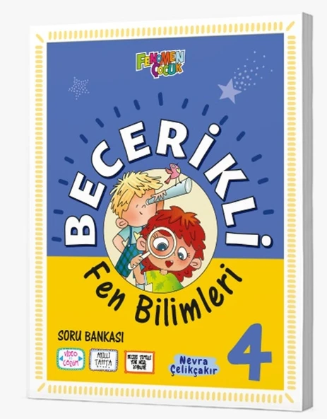 Fenomen Yayınları 4. Sınıf Becerikli Fen Bilimleri Soru Bankası ürün görseli 1