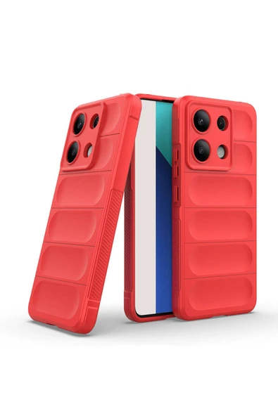 Coverzone Xiaomi Redmi Note 13 4G İle Uyumlu Kılıf TPU Oyuklu Arka Yüzey Z-Etnik Esnek O-tto Prime ürün görseli 1