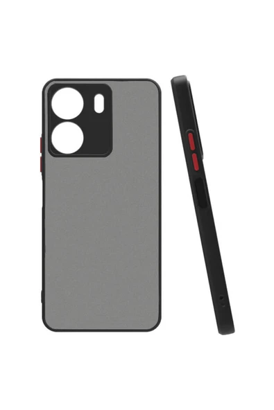 Coverzone Xiaomi Redmi 13C ile uyumlu Kılıf Hux Kapak Şık ve Dekoratif Model Yükseltilmiş Kenarlar ürün görseli 1