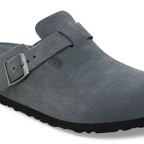 Birkenstock Boston Basalt Gray - Resim 5