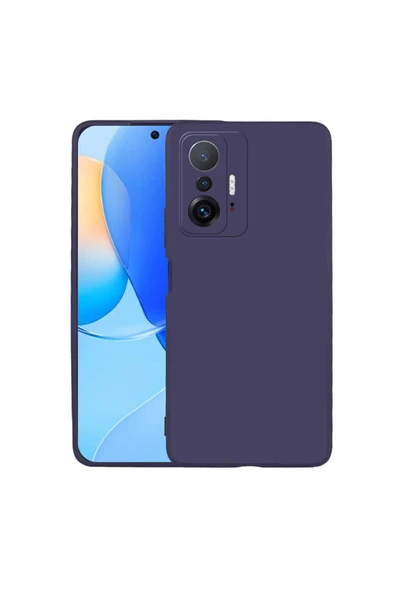 Coverzone Xiaomi Mi 11t 5g Ile Uyumlu Kılıf Premier Silikon Kapak Lacivert ürün görseli 1