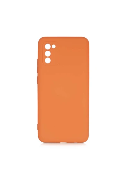 Coverzone Galaxy A02 Kılıf Delux Silkytermoplastik Kılıf Turuncu ürün görseli 1