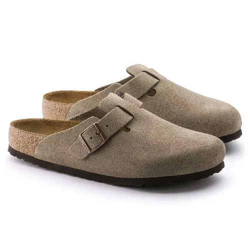 Birkenstock Boston Taupe - Resim 7