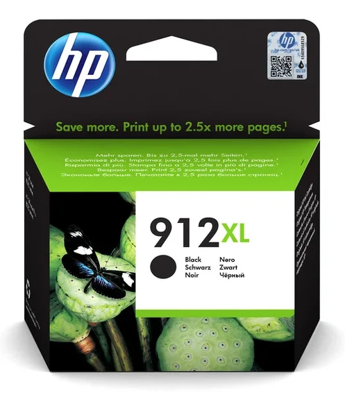 HP 3YL84AE Black Mürekkep Kartuş (912XL) ürün görseli 1
