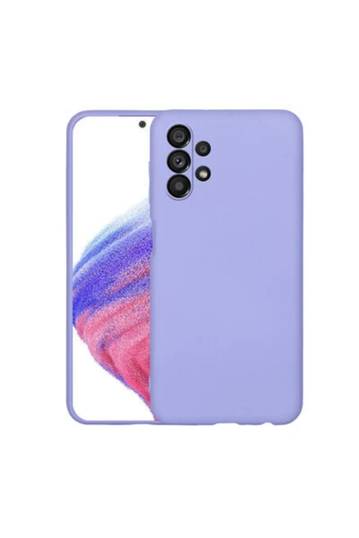Coverzone Galaxy A23 Ile Uyumlu Kılıf Mara Silky Termoplastik Kılıf Lila ürün görseli 1