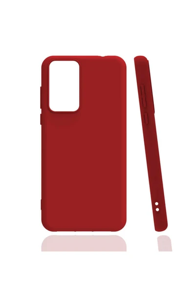 Coverzone Xiaomi Mi 12t Pro Ile Uyumlu Kılıf Soft Pürüzsüz Bye Silikon Kırmızı ürün görseli 1