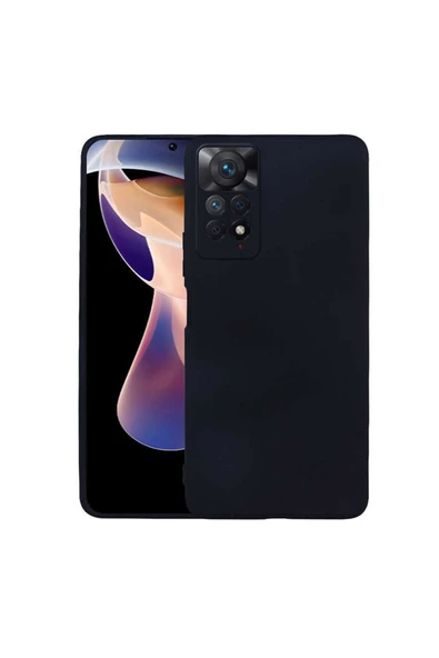 Coverzone Xiaomi Redmi Note 11s Ile Uyumlu Kılıf Premier Silikon Kapak Siyah ürün görseli 1