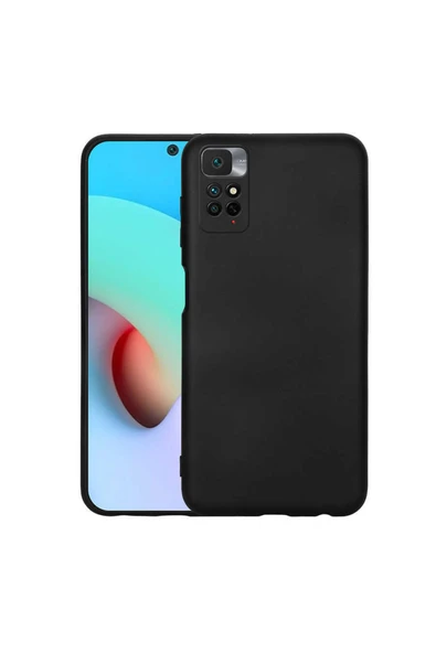 Coverzone Xiaomi Redmi Note 11 Ile Uyumlu Kılıf Mara Silky Termoplastik Kılıf Siyah ürün görseli 1