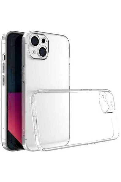 Coverzone Apple Iphone 14 Plus Ile Uyumlu Kılıf Şeffaf Pürüzsüz Sert Pc Elixir Kapak Şeffaf ürün görseli 1