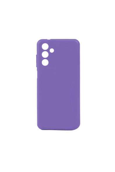 Coverzone Galaxy A04s Ile Uyumlu Kılıf Soft Pürüzsüz Bye Silikon Lila ürün görseli 1
