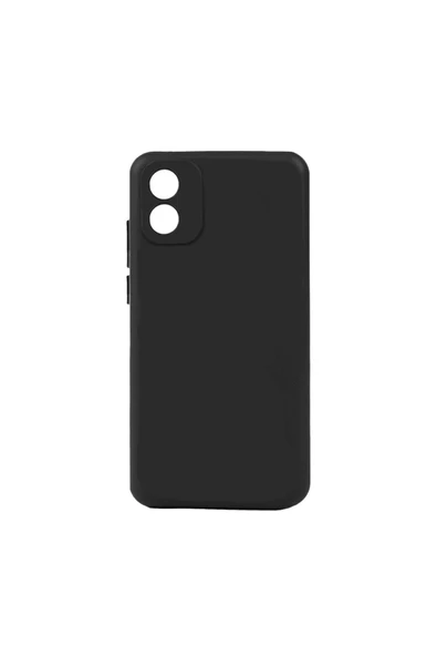 Coverzone Tcl 303 Ile Uyumlu Kılıf ??soft Ve Pürüzsüz Dış Yüzey Biye Silikon Siyah ürün görseli 1