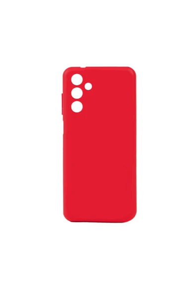 Coverzone Galaxy A04s Ile Uyumlu Kılıf Soft Pürüzsüz Bye Silikon Kırmızı ürün görseli 1