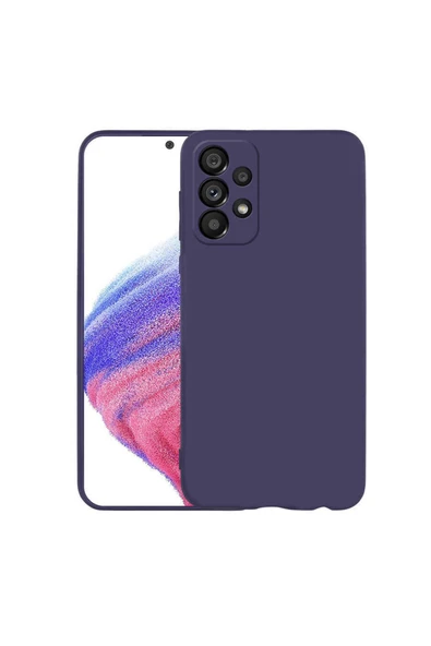 Coverzone Galaxy A33 5g Ile Uyumlu Kılıf Premier Silikon Kapak Lacivert ürün görseli 1