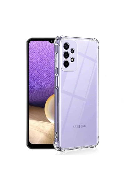Coverzone Galaxy A33 5g Ile Uyumlu Kılıf Kamera Korumalı Clear Anti-shock Sert Arka Kapak Şeffaf ürün görseli 1