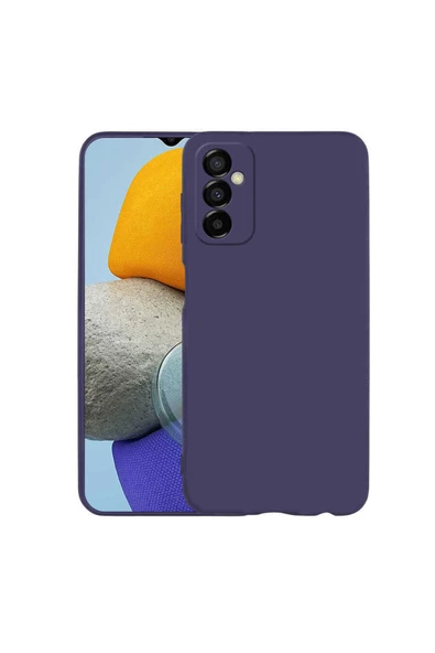 Coverzone Galaxy M23 Ile Uyumlu Kılıf Premier Silikon Kapak Lacivert ürün görseli 1