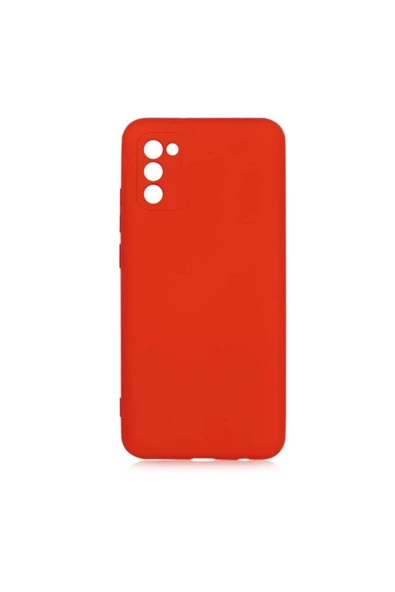 Coverzone Galaxy A02s Kılıf Delux Silkytermoplastik Kılıf Koyu Pembe ürün görseli 1