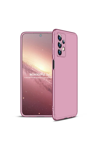 Coverzone Galaxy A23 Ile Uyumlu Kılıf Soft Hard Koruma Ays Rosegold ürün görseli 1