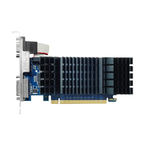 ASUS GEFORCE GT730-SL-2GD5-BRK 2GB DDR5 64BIT 1XVGA 1XHDMI 1XDVI EKRAN KARTI ürün görseli 1