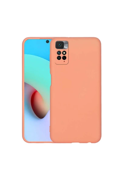 Coverzone Xiaomi Redmi Note 11s Ile Uyumlu Kılıf Mara Silky Termoplastik Kılıf Turuncu ürün görseli 1
