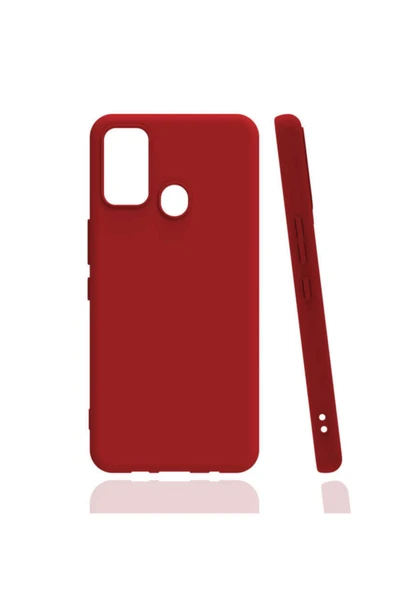 Coverzone Tecno Spark 7 Kılıf Bye Silikon Kırmızı ürün görseli 1