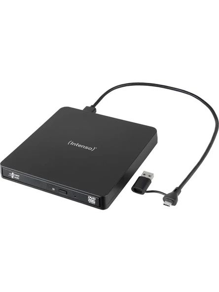 Intenso 5401400 Harici CD-DVD Yazıcı USB 3.2 Gen 1x1 Sata Arabirimli Yüksek Performanslı Cihaz ürün görseli 1