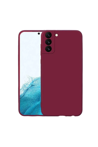 Coverzone Galaxy S22 Ile Uyumlu Kılıf Mara Silky Termoplastik Kılıf Koyu Mor ürün görseli 1