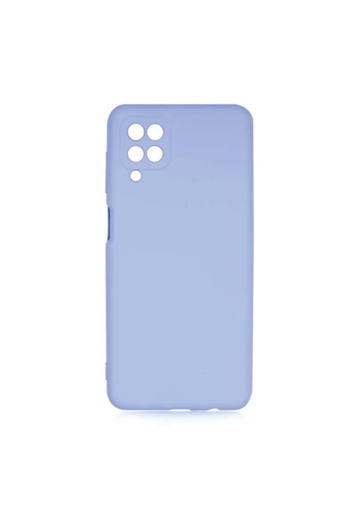 Coverzone Galaxy A12 Kılıf Delux Silkytermoplastik Kılıf Lila ürün görseli 1